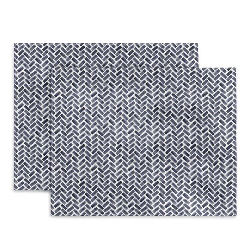 Itoko Cotton Chevron Rectangle Placemat