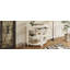 Console en bois avec tiroir et tablettes-133712547