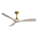 52 IN Ceiling Fan Without Light Outdoor Fan for Patios with Remote APP Control