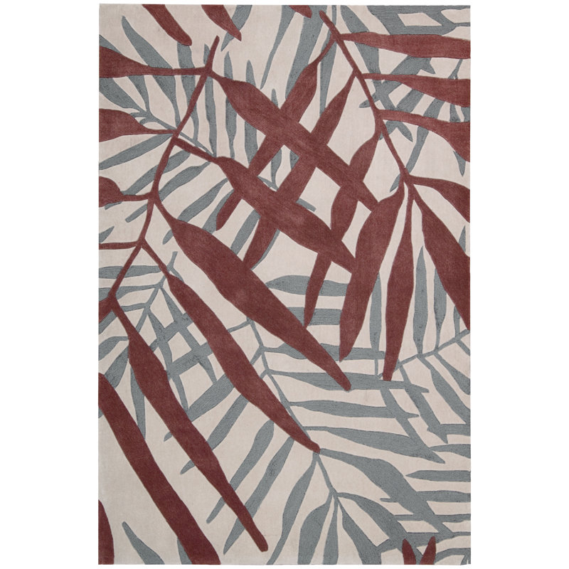 Clinton Floral Indoor Rug, Rectangle 3'6" x 5'6"