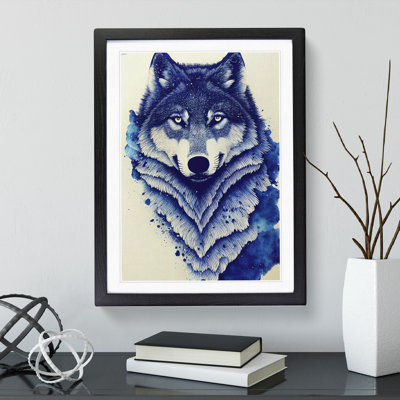 Winter Wolf Art No.2 - Wall Art
