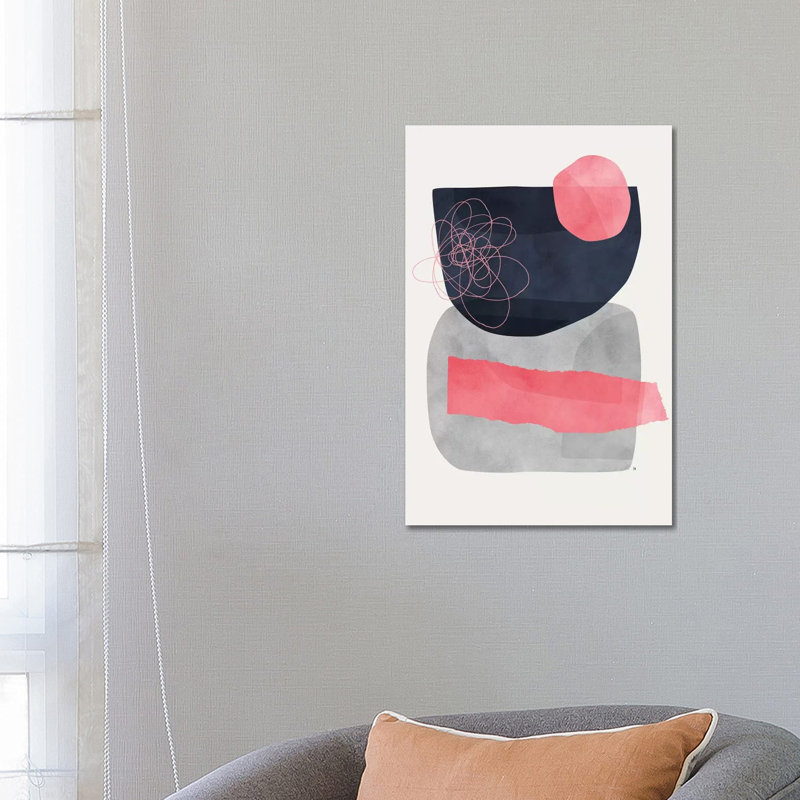 Maia 1 Piece Wrapped Canvas Wall Art, 66.04 cm H x 45.72 cm W