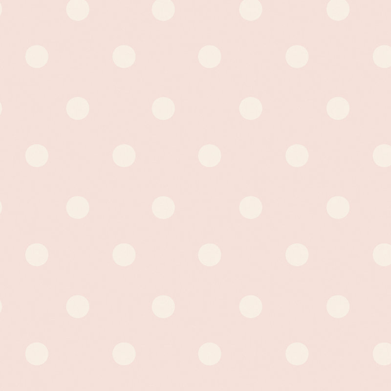 Cath Kidston Button Spot Dotty Wallpaper, Pink