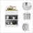 1-Drawer Rectangle Pantry Cabinet