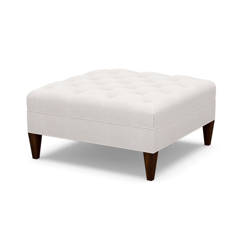 Square Ottoman, Walnut, 8240-70