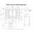 40'' x 22'' x 36'' Single Bathroom Vanity"