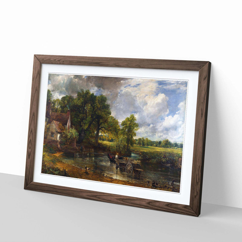 John Constable - Single Picture Frame Painting, Walnut