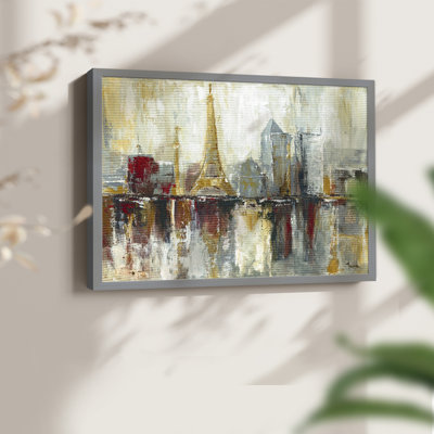 Paris Icons -Framed Print - Restickable