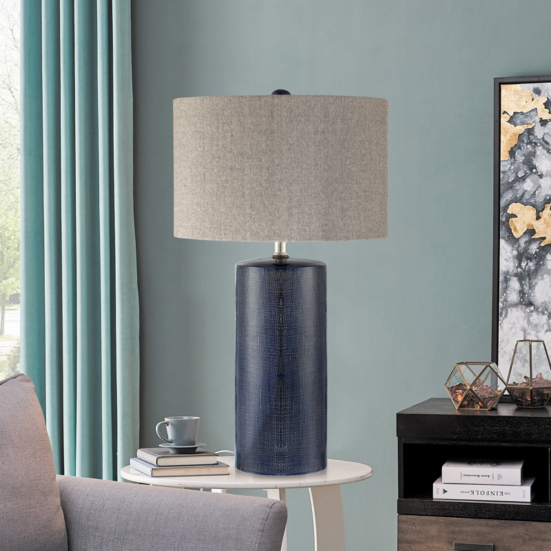 Exeter Table Lamp, Blue