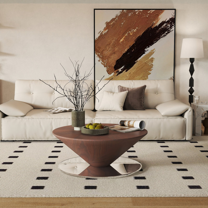 Table basse ronde
