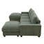 Ensemble de canapé de salon 6 pièces avec repose-pieds Corduroy-1860674923