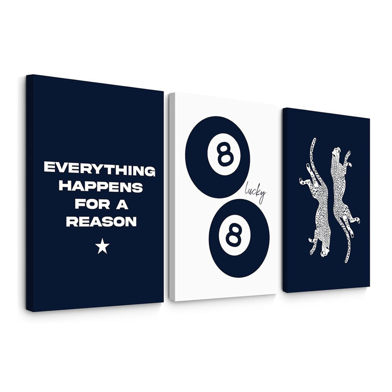 3 Piece Wrapped Canvas Print