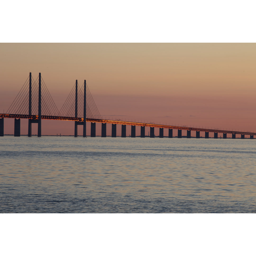 Öresundbrücke - Schweden - Leinwandbild