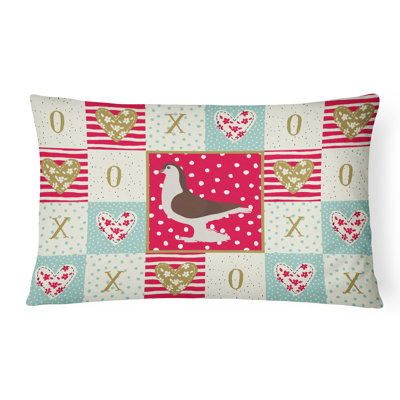  Coussin d'extérieur rectangulaire rembourré Pigeon Love