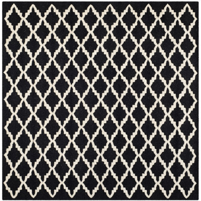 Cannen Hand Tufted Wool Geometric Rug