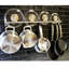 Boothe Metal Straight Wall Mounted Pot Rack-183617793