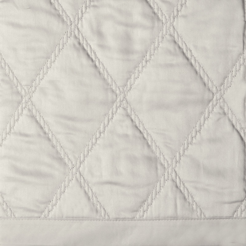 Filicudi Coverlet, King Coverlet, Pearl