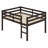 Wood Loft Bed With Ladder-1582745912