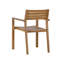 Ensemble repas d'extérieur 5 pièces avec 4 chaises en bois d'acacia-542978640-542978654