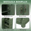 Armoire de salle de bain 35,6 ", seulement armoire, vert