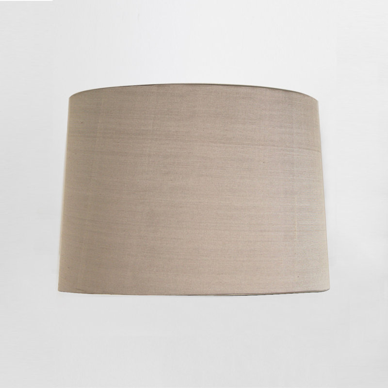 Club Table Lamp, 23.07" H x 8.46" W x 8.46" D, Oyster, Silk