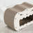 Pumpkin Face Cardboard Cat Scratcher Bed, Halloween Shaped Cat Cave with Scratching Pad, Indoor Cat House & Lounge