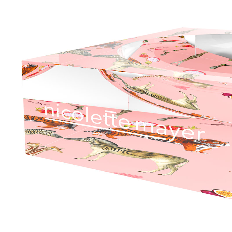 Exotix Flamingo Acrylic Candy Catchall Dish