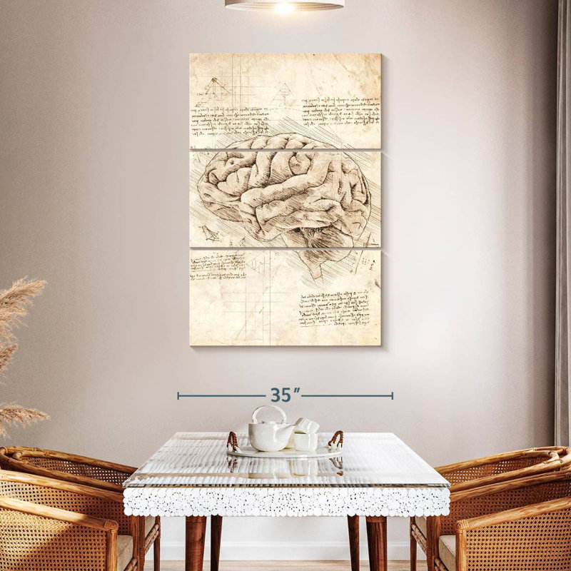 Keiri Human Brain, 50" H x 32" W