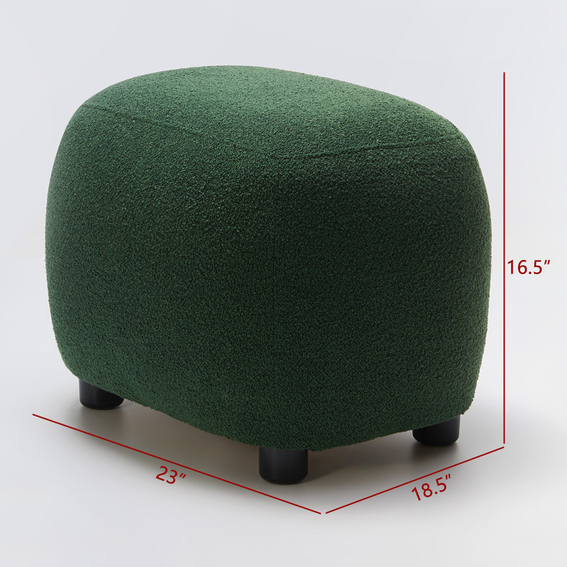 Ensemble de 2 repose-pieds 23 po, Boucle verte