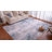 Modern Soft Abstract Machine Washable Mint Green Hallway Runner Area Rug-652459278