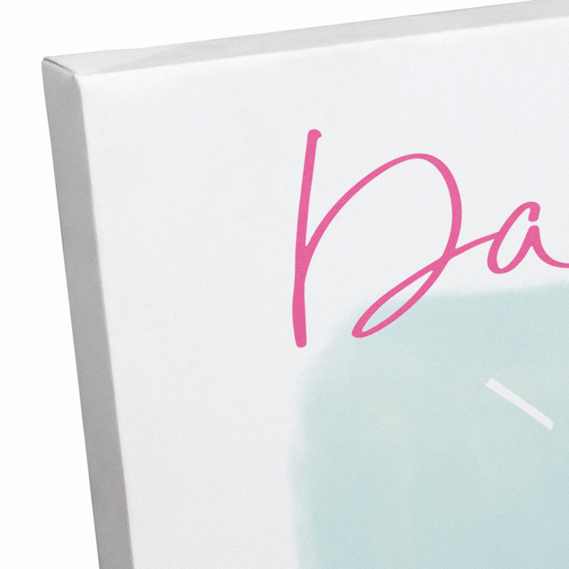 Art sur toile darling be audacieuse Burgos, H 20 po x l 16 po x P 1,25 po