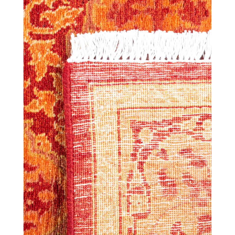 Classic One-of-a-Kind 2'5" X 11'9" Hand Knotted Area Rug