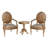 Louis XVII Oval Back Arm Chair