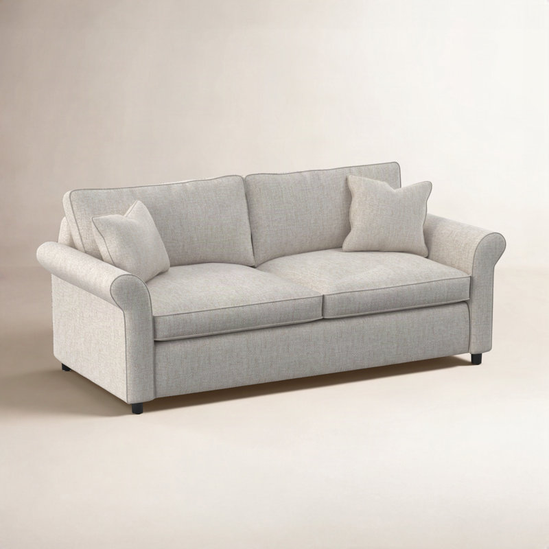 Northfield Sofa, Snow Crypton Performance; 0884-91