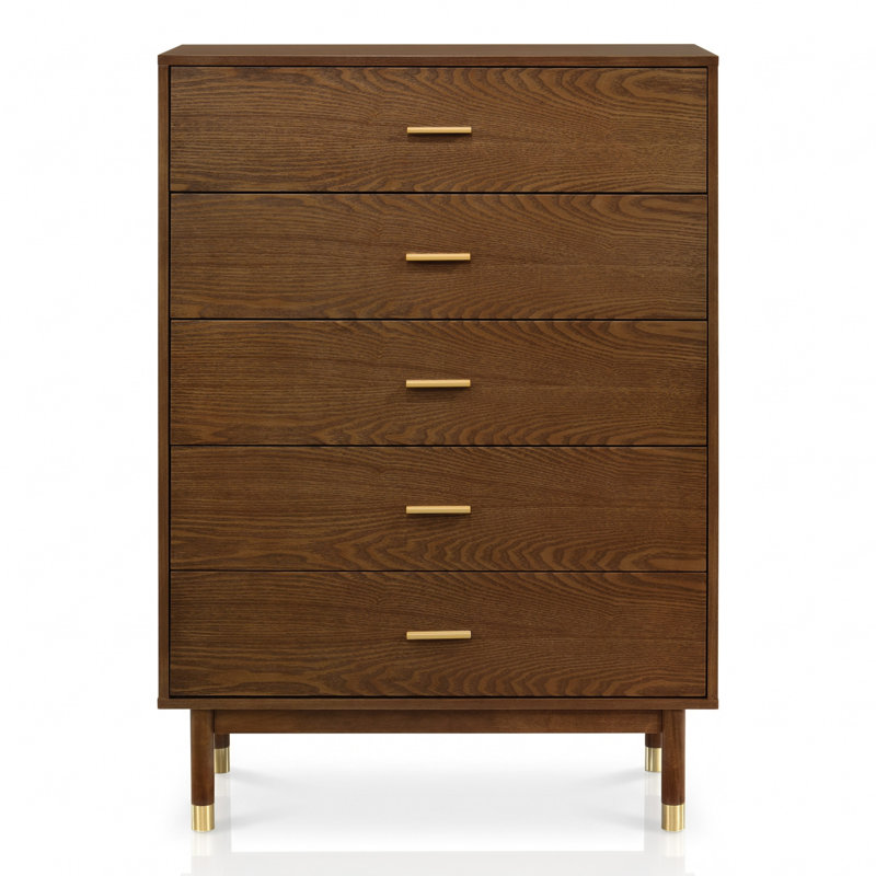 Commode 5 tiroirs Rosamund
