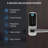 Smart Door Lock with Handle: Keyless Entry Door Lock with Keypad, Fingerprint, and App Control