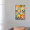 «Colorful Geometric Combo», reproduction d'art sur toile encadrée