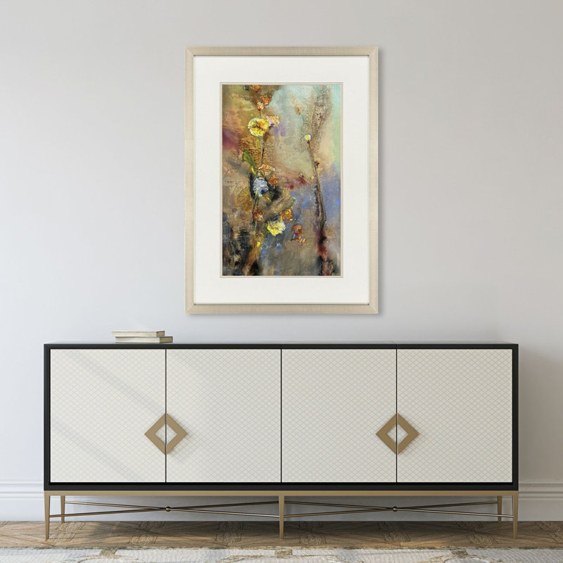«Floral Life I», art encadré