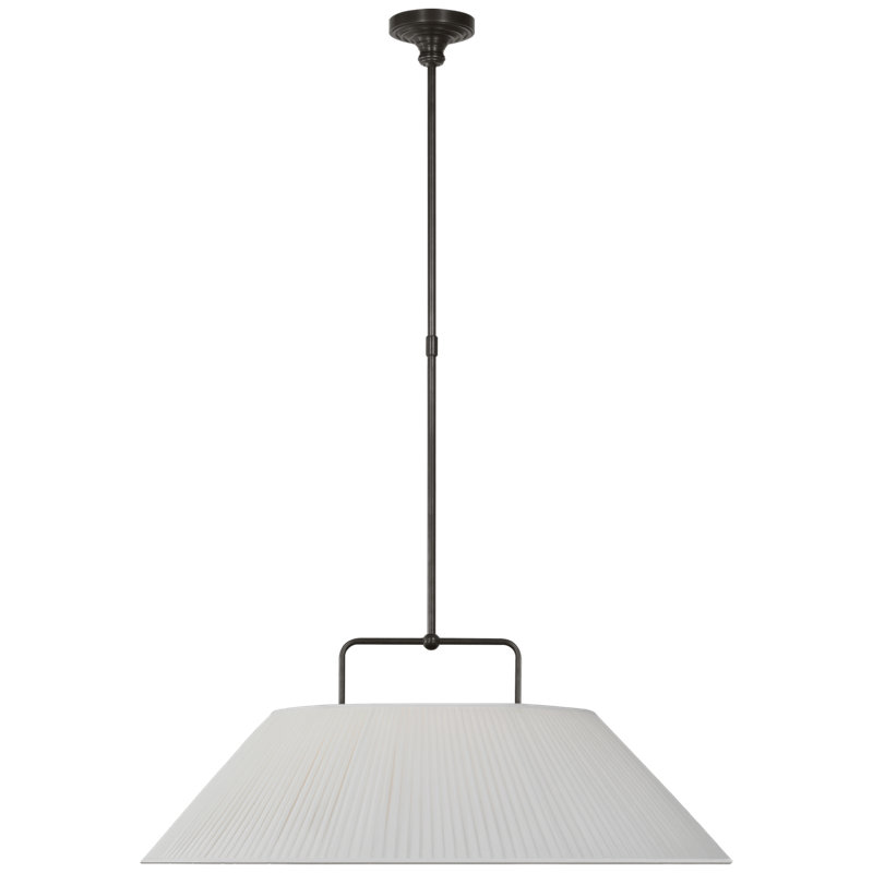 Serrato 1 - Light LED Pendant by Amber Lewis, Bronze