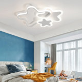 3 - Light Dimming LED Flush Mount Star Shape