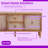 Rattan Accent TV Stand - Holds 65" TVs, Mid-Century Media Console with Storage, 53.9" W