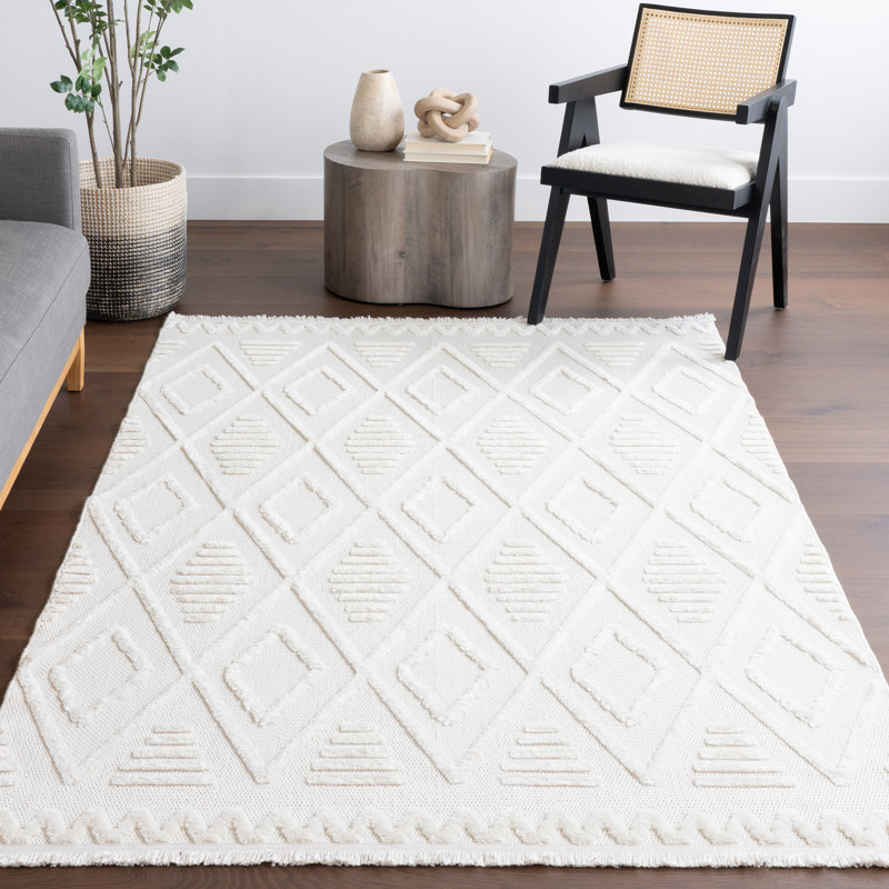 Tapis à franges Annaka, Rectangle 4 pi x 6 pi
