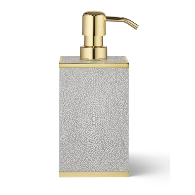 Shagreen Soap Dispenser, Wheat