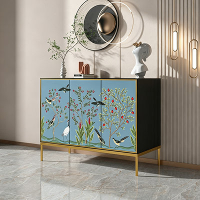 Chinese Style Solid Wood Storage Cabinet