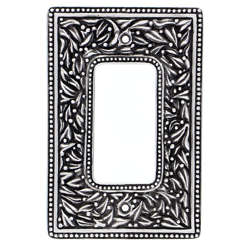San Michele 1-Gang Rocker Wall Plate, Antique Nickel