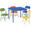 Ensemble de table et chaises pliantes pour enfants, ensemble de salle de jeux et de garderie portable-537247512