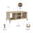 Sihi Coffee Table With Shelves, Spacious Living Room Centerpiece, Stylish Design, Storage, Furniture-116920879