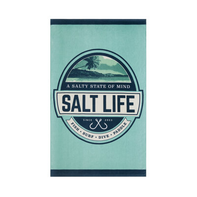 SALTY STATE OF MIND BEACH TOWEL