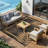 Outdoor Plastic Mat for Patio & Garden Modern Decorative Area Rug Portable Durable for Deck Backyard Porch RV & Camping-532592756-532592754
