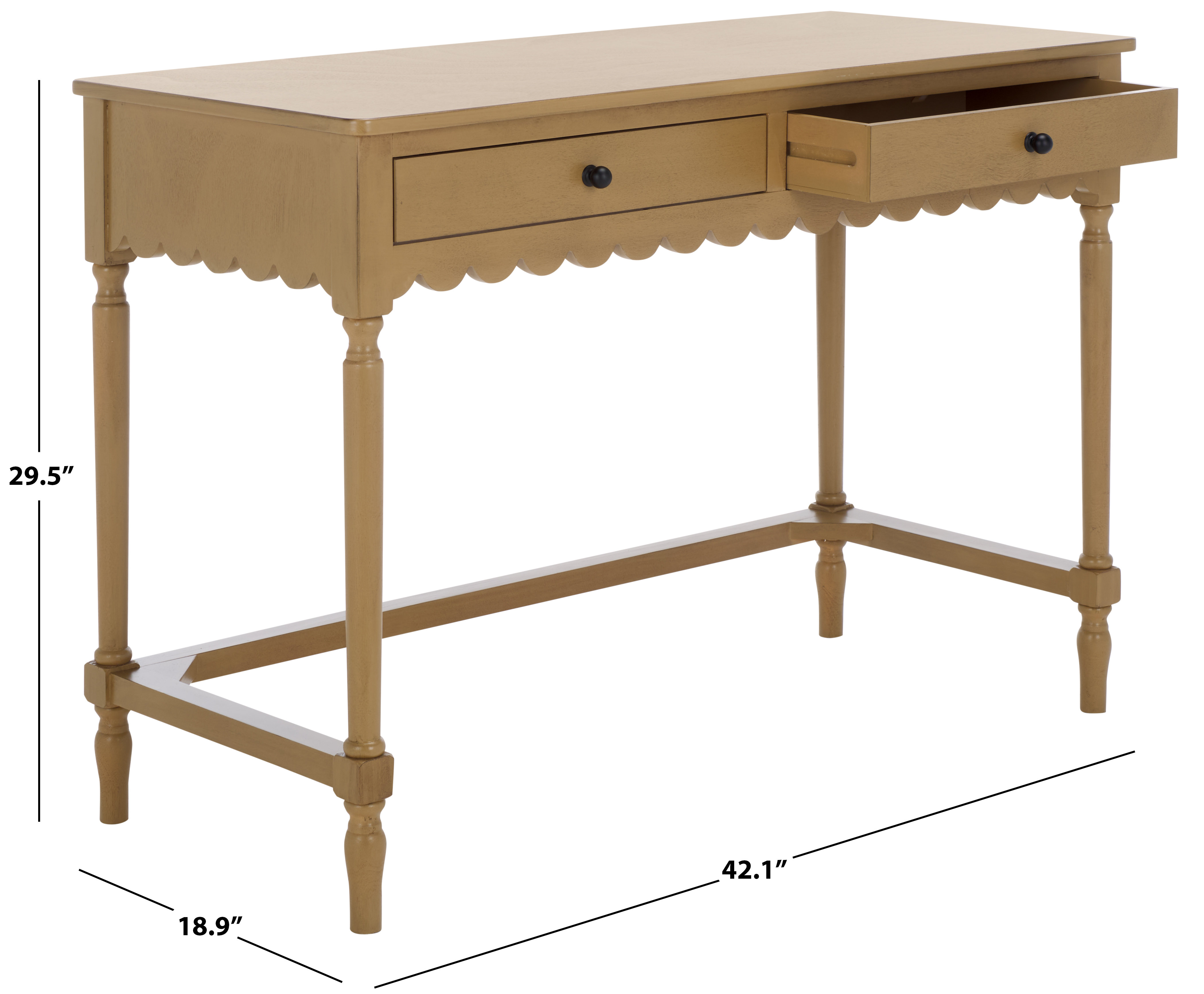Branden 2 Drawer Desk